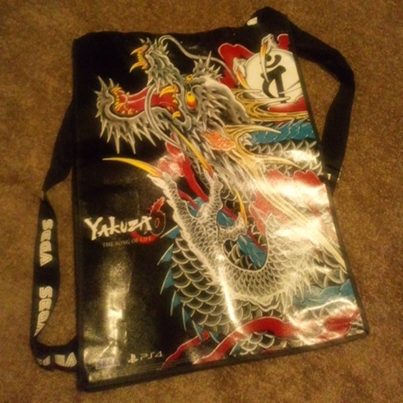 playstation Other - Gamer PSX PS4/Sega Yakuza 6 tote bag/backpack